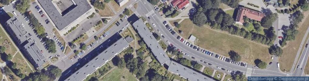 Zdjęcie satelitarne Firma Handlowa Uniwers