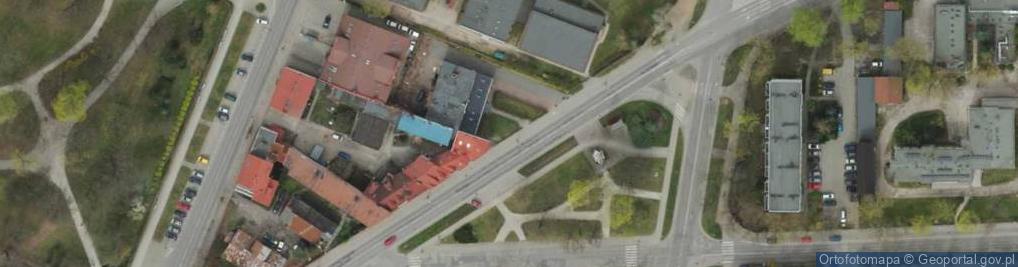 Zdjęcie satelitarne Firma Handlowa Verde