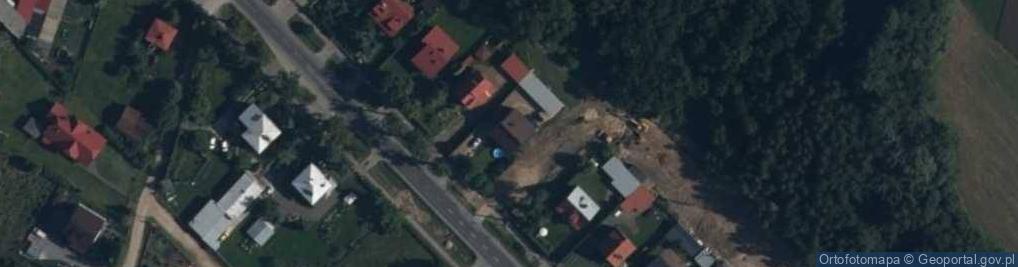 Zdjęcie satelitarne Firma Handlowa w Łochowie