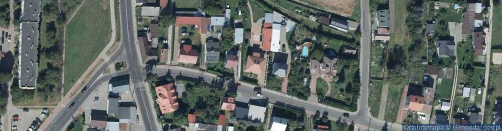 Zdjęcie satelitarne Firma Handlowa w Łukowie