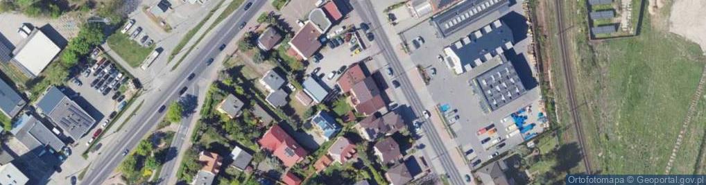 Zdjęcie satelitarne Firma Handlowa Żakard