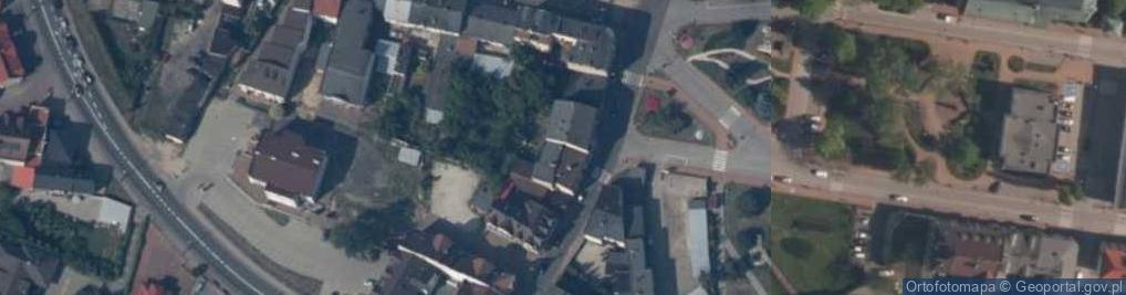 Zdjęcie satelitarne Firma Handlowa Żółty