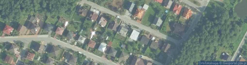 Zdjęcie satelitarne Firma Handlowo - Produkcyjno - Usługowa Małgorzata Sapiechowska