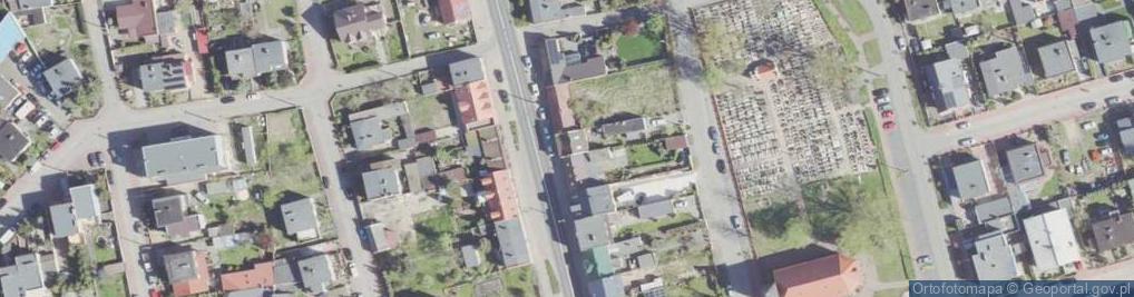Zdjęcie satelitarne Firma Handlowo Transportowa Leszno