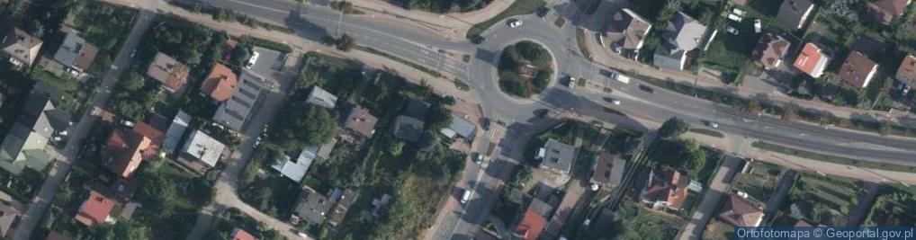 Zdjęcie satelitarne Firma Handlowo Turystyczna Tęcza