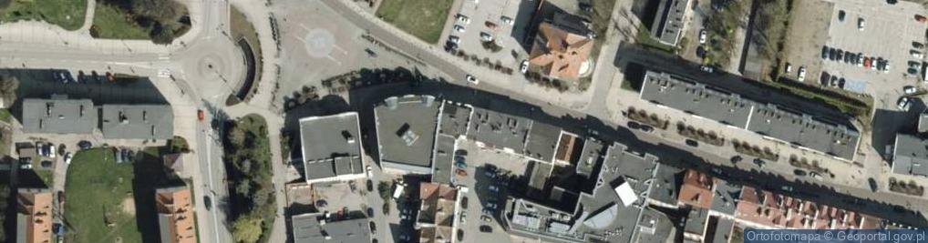 Zdjęcie satelitarne Firma Handlowo-Usługowa Adameks Ilona Adamska