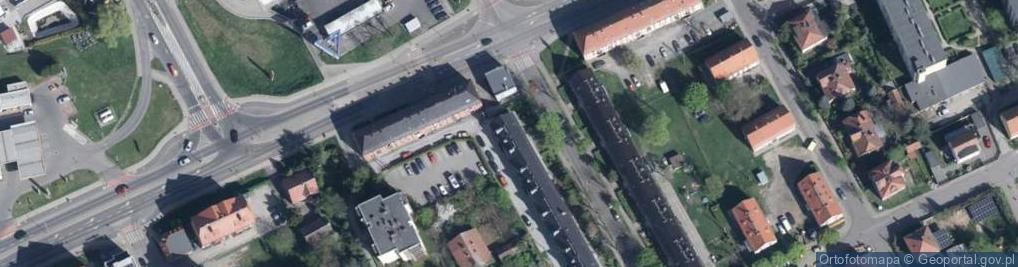 Zdjęcie satelitarne Firma Handlowo Usługowa Ares