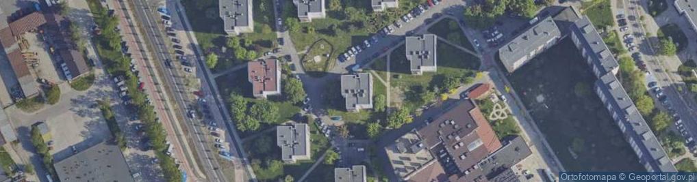 Zdjęcie satelitarne Firma Handlowo Usługowa Arma Stal Knysz Gabriela Zalewski Sebastian