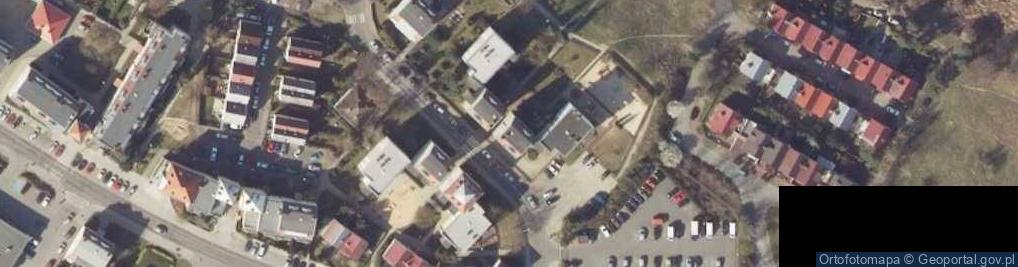 Zdjęcie satelitarne Firma Handlowo Usługowa Atut