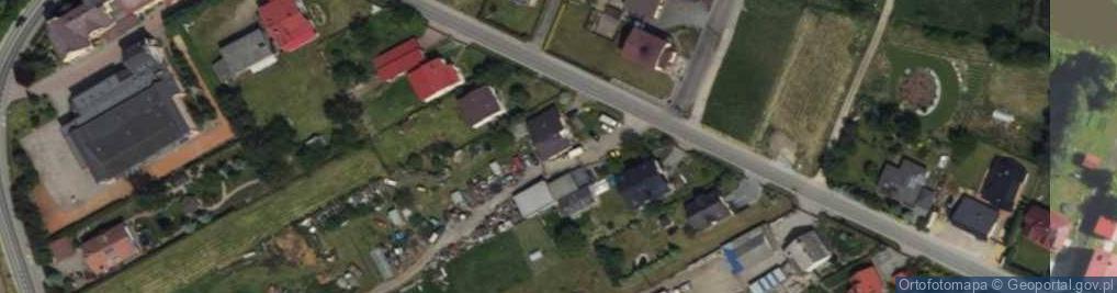 Zdjęcie satelitarne Firma Handlowo-Usługowa Auto-Kompleks Sławomir Nowak