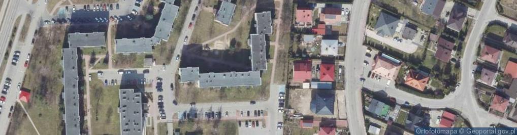 Zdjęcie satelitarne Firma Handlowo-Usługowa Auto-Konkret MGR Inż. Kierys Łukasz