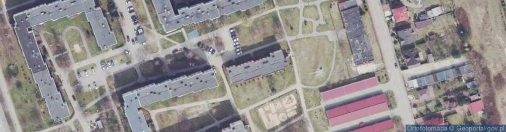 Zdjęcie satelitarne Firma Handlowo Usługowa Auto Zbigmar Sierpień M Sidowski z
