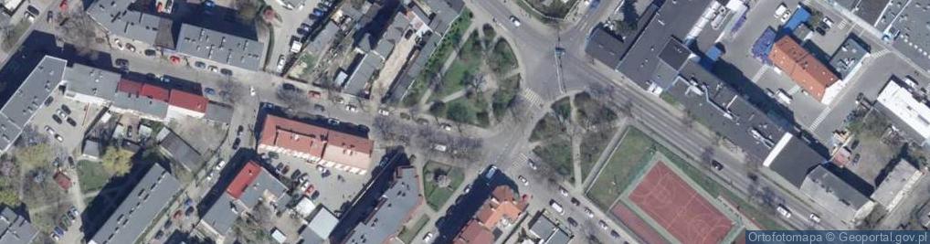 Zdjęcie satelitarne Firma Handlowo Usługowa Baryłka