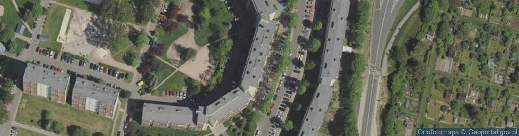 Zdjęcie satelitarne Firma Handlowo Usługowa Biały Dom