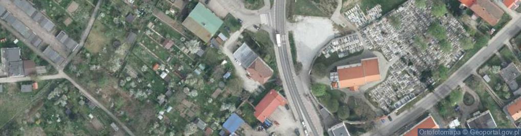 Zdjęcie satelitarne Firma Handlowo Usługowa Bobowski Mirosław Wiśniowska Agnieszka