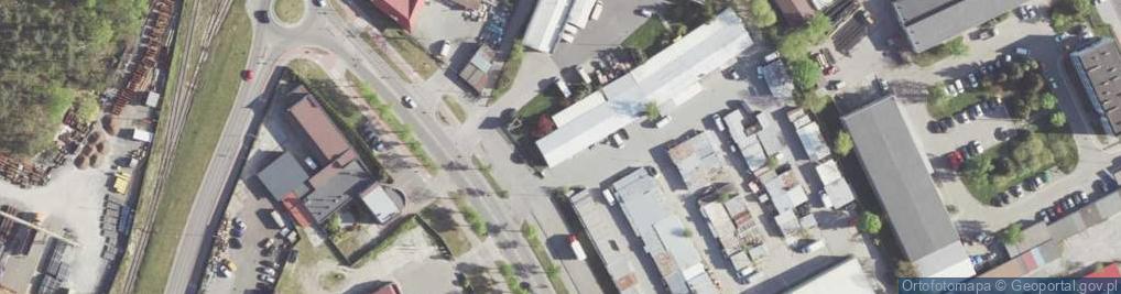 Zdjęcie satelitarne Firma Handlowo Usługowa Bogda Orarz Jadwiga Orarz Bogumiła