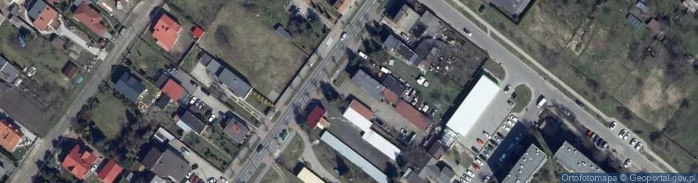 Zdjęcie satelitarne Firma Handlowo - Usługowa Borcar Bogdan Borowiecki