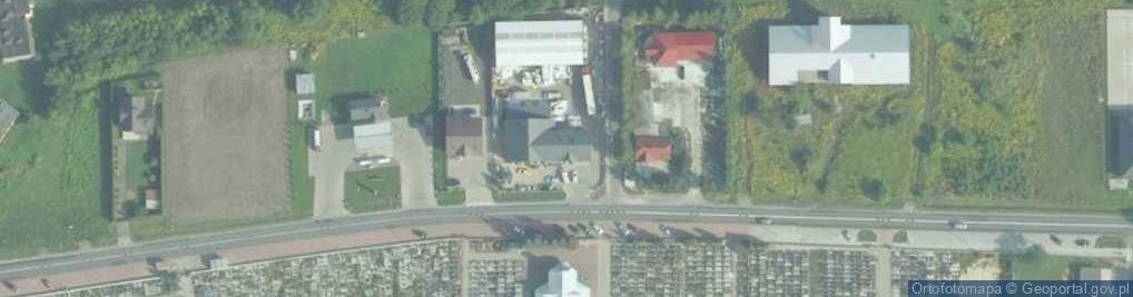 Zdjęcie satelitarne Firma Handlowo-Usługowa Budmax Anna Sośnierz