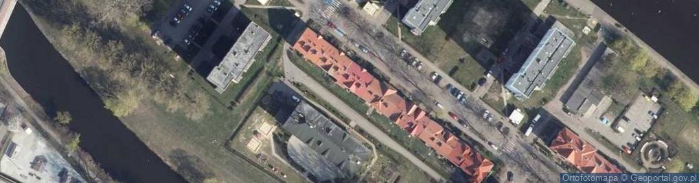 Zdjęcie satelitarne Firma Handlowo Usługowa Bursztyn