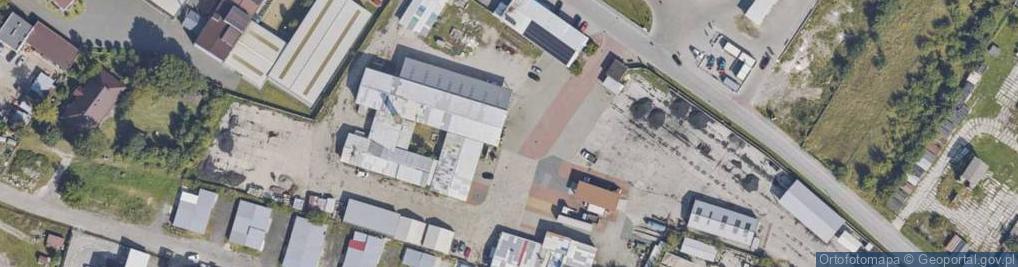 Zdjęcie satelitarne Firma Handlowo Usługowa BWR