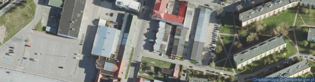 Zdjęcie satelitarne Firma Handlowo Usługowa Cegiełka