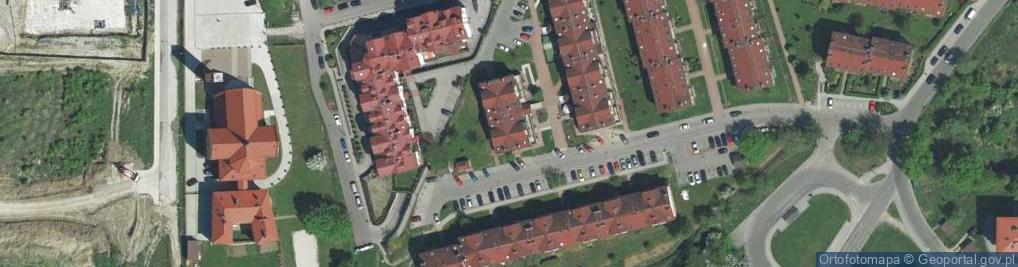 Zdjęcie satelitarne Firma Handlowo Usługowa Chomik