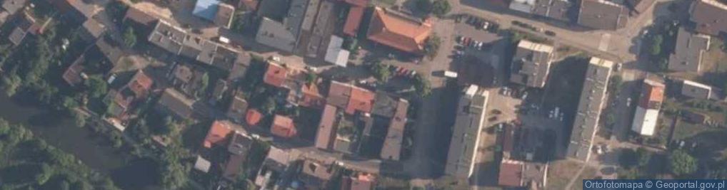 Zdjęcie satelitarne Firma Handlowo-Usługowa Dekofarb Aleksandra Kania