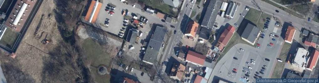 Zdjęcie satelitarne Firma Handlowo Usługowa Elkart Leszek Zakaszewski