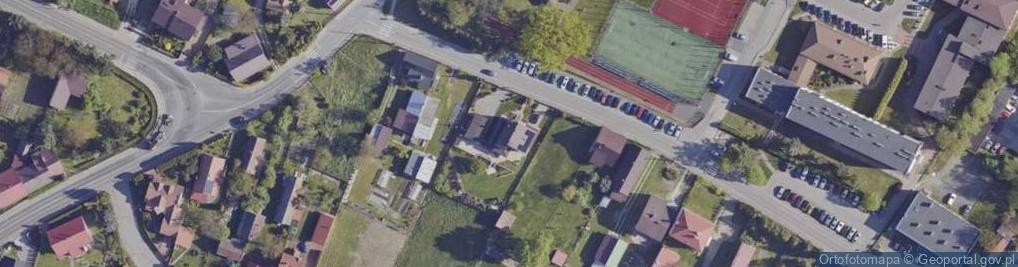 Zdjęcie satelitarne Firma Handlowo Usługowa Etna