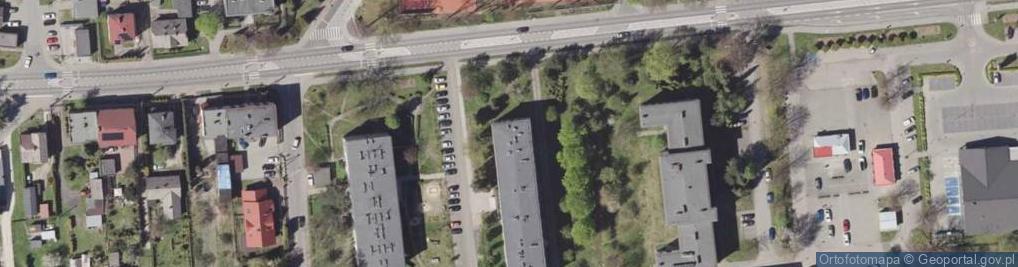 Zdjęcie satelitarne Firma Handlowo Usługowa Ewa Zoń Moskała Ewa Korzeniowska Zoń Ewa