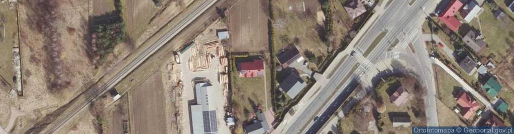 Zdjęcie satelitarne Firma Handlowo Usługowa Fabud