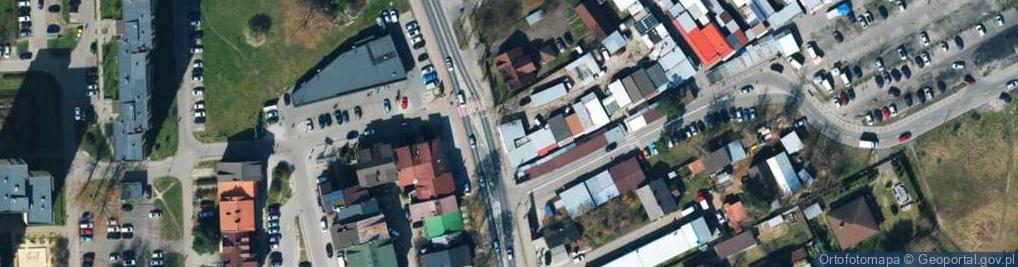 Zdjęcie satelitarne Firma Handlowo Usługowa Filipinka