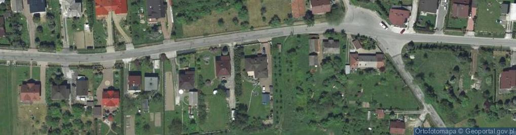 Zdjęcie satelitarne Firma Handlowo Usługowa Gamet