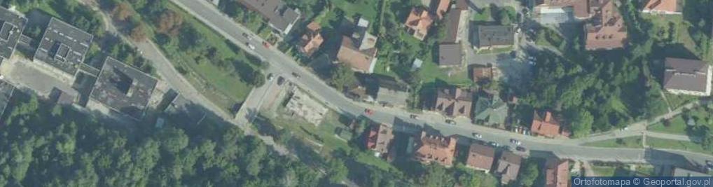 Zdjęcie satelitarne Firma Handlowo Usługowa Kaps Trojanowski Ryszard Nawara Bogusław