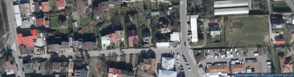 Zdjęcie satelitarne Firma Handlowo Usługowa Kleks
