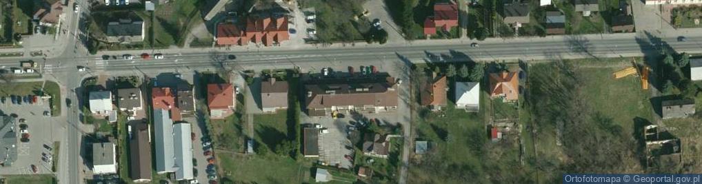 Zdjęcie satelitarne Firma Handlowo Usługowa Kleks