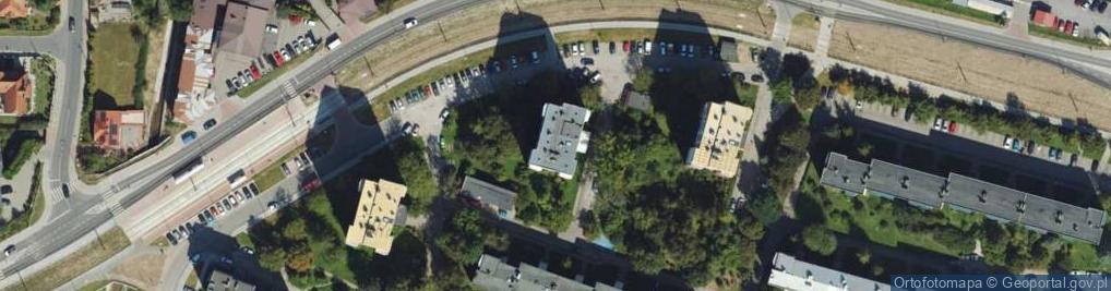 Zdjęcie satelitarne Firma Handlowo Usługowa Komar