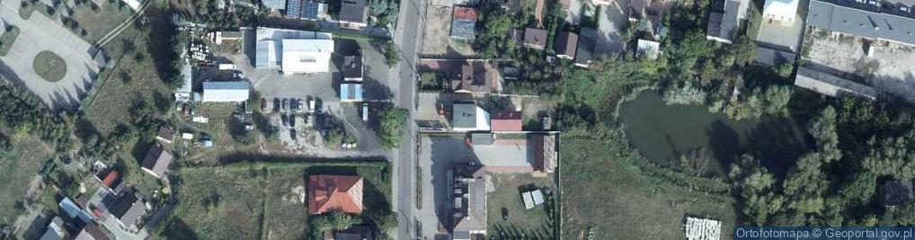 Zdjęcie satelitarne Firma Handlowo Usługowa Konkret, Zakład Pogrzebowy Jacek Urbański
