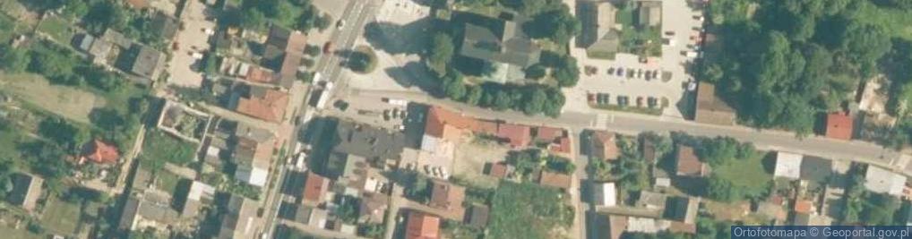 Zdjęcie satelitarne Firma Handlowo Usługowa Książak