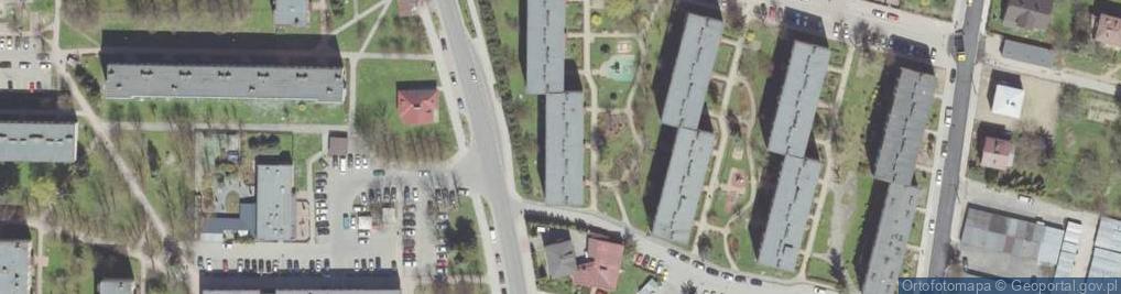 Zdjęcie satelitarne Firma Handlowo Usługowa Marco