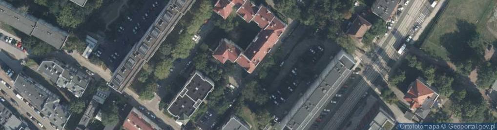 Zdjęcie satelitarne Firma Handlowo Usługowa Marka