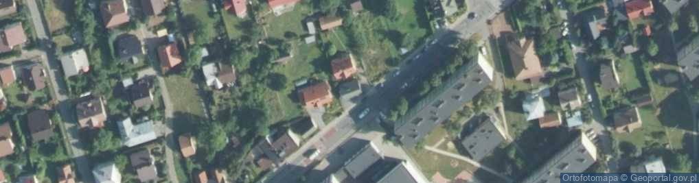 Zdjęcie satelitarne Firma Handlowo Usługowa Marsylia Sylwia Odroń