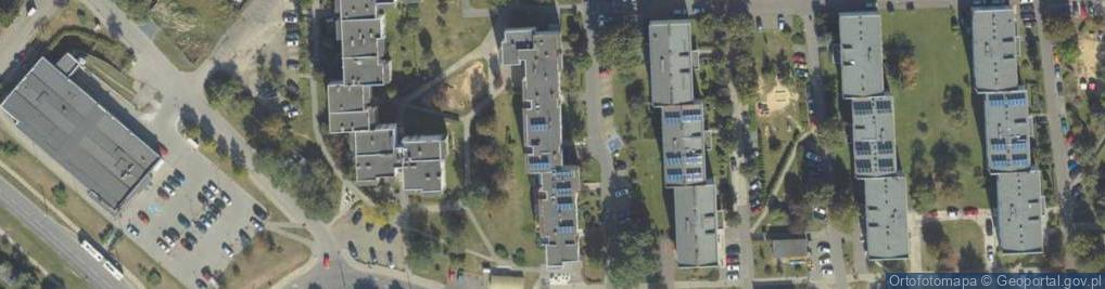 Zdjęcie satelitarne Firma Handlowo Usługowa Max Pol Rybicka Małgorzata