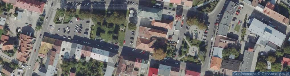 Zdjęcie satelitarne Firma Handlowo Usługowa Maxwa