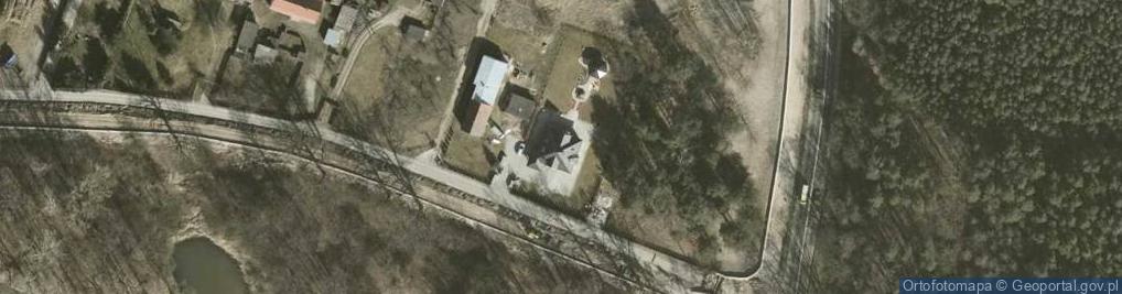 Zdjęcie satelitarne Firma Handlowo-Usługowa Mega Kolor Krzysztof Ostrowski