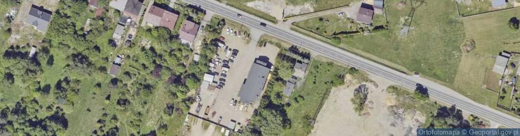 Zdjęcie satelitarne Firma Handlowo-Usługowa Megatom OrzechowskiI Miirosław