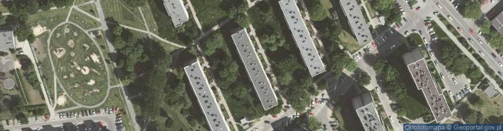 Zdjęcie satelitarne Firma Handlowo Usługowa Oczko