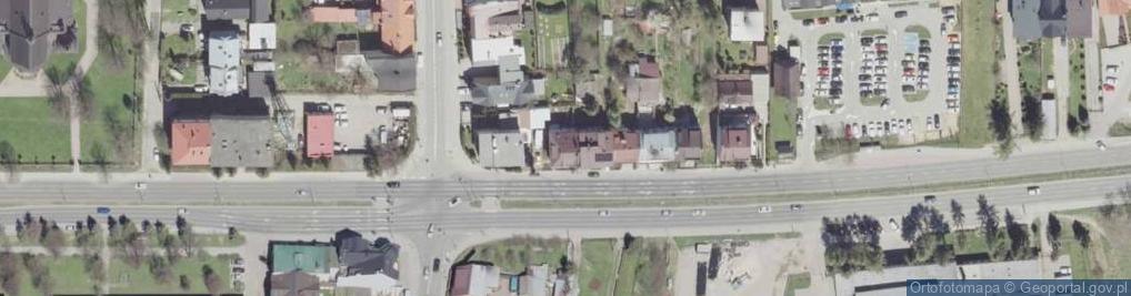 Zdjęcie satelitarne Firma Handlowo Usługowa Oknat