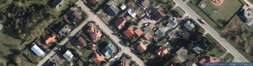 Zdjęcie satelitarne Firma Handlowo Usługowa Olika Fligiel Anna