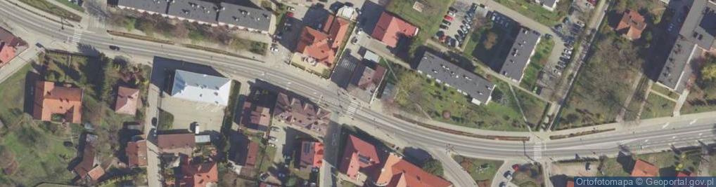 Zdjęcie satelitarne Firma Handlowo Usługowa Orto